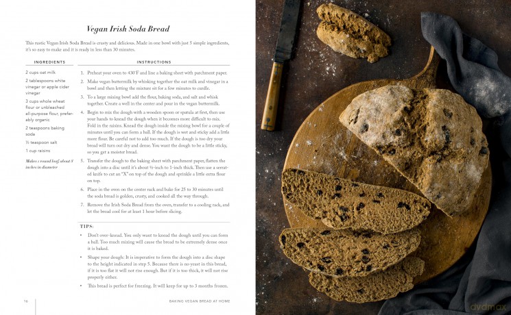 Baking Vegan Bread at Home: Beautiful Everyday and Artisan Plant-Based Breads - Shane Martin [KSIĄŻKA]