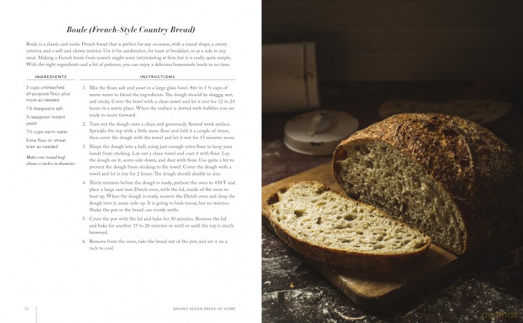 Baking Vegan Bread at Home: Beautiful Everyday and Artisan Plant-Based Breads - Shane Martin [KSIĄŻKA]