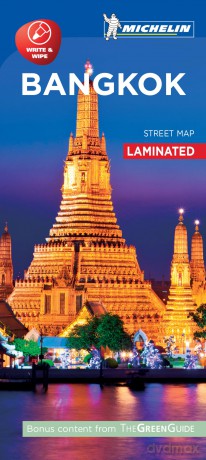 BANGKOK - Michelin City Map 9221: Laminated City Plan (Michelin City Plans) - Michelin [KSIĄŻKA]