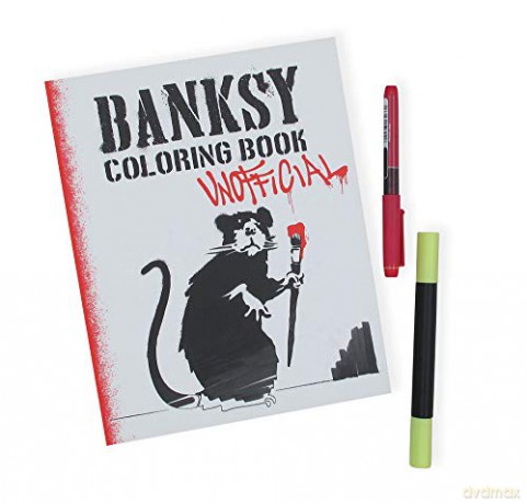 Banksy Coloring Book: Unofficial (Colouring Books) - Magnus Frederiksen [KSIĄŻKA]