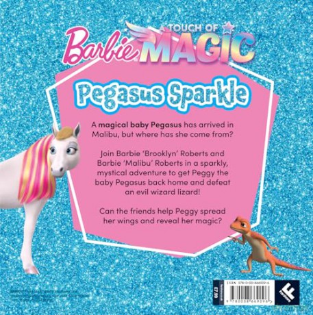 Barbie Pegasus Sparkle Picture Book: A magical adventure storybook from the hit new Netflix series A Touch of Magic, perfect for Barbie fans! - Barbie [KSIĄŻKA]