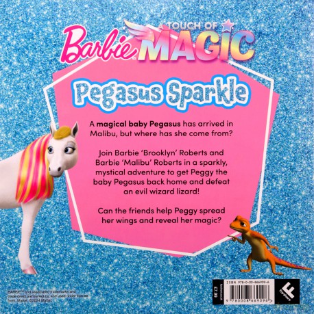 Barbie Pegasus Sparkle Picture Book: A magical adventure storybook from the hit new Netflix series A Touch of Magic, perfect for Barbie fans! - Barbie [KSIĄŻKA]