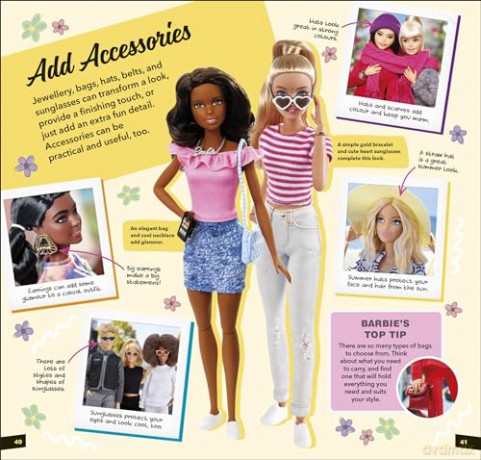 Barbie Pocket Fashion Expert (Pocket Expert) - Dk [KSIĄŻKA]