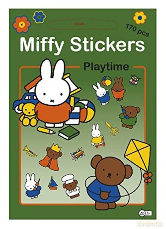 Barbo Toys - 9940 - Miffy Playtime Stickers - Barbo Toys [KSIĄŻKA]