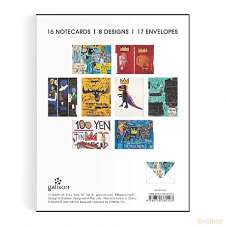 Basquiat Greeting Card Assortment: Greeting Cards Assortment - Galison [KSIĄŻKA]