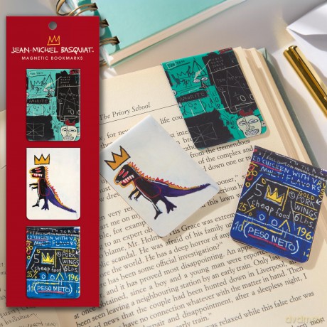 Basquiat Magnetic Bookmarks - Galison [KSIĄŻKA]