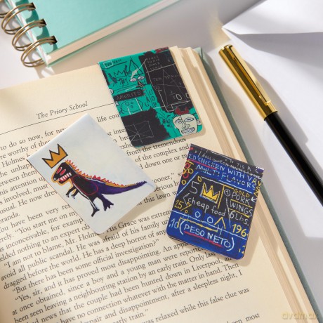 Basquiat Magnetic Bookmarks - Galison [KSIĄŻKA]