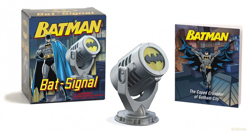 Batman Bat-signal (Mega Mini Kits) - Running Press [KSIĄŻKA]