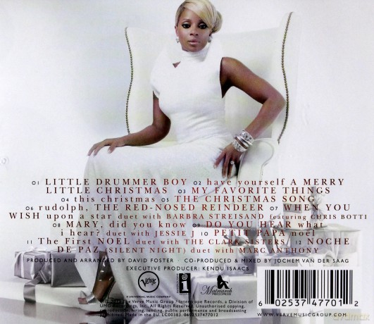 Mary J. Blige: A Mary Christmas [CD]