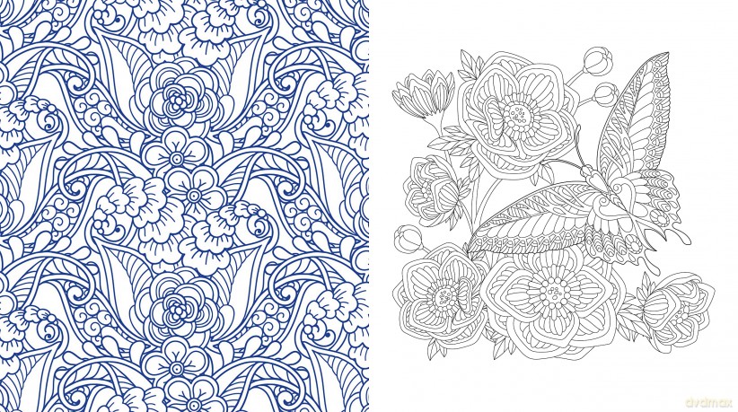 Be Relaxed and Color: Channel Your Stress into a Mindful, Creative Activity - Over 100 Coloring Pages for Meditation and Peace (Chartwell Coloring Books) - Editors of Chartwell Books [KSIĄŻKA]