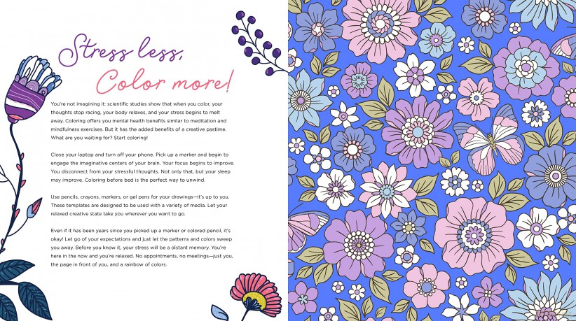 Be Stress Free and Color: Channel Your Worries into a Comforting, Creative Activity - Over 100 Coloring Pages for Meditation and Peace (Chartwell Coloring Books) - Editors of Chartwell Books [KSIĄŻKA]