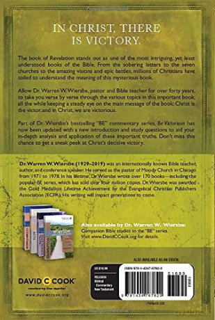 Be Victorious - Revelation: In Christ You are an Overcomer (Be Series Commentary) - Warren Wierbse [KSIĄŻKA]