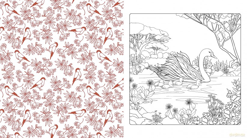 Beautiful Nature Coloring Book: A Coloring Book to Celebrate the Natural World - More Than 100 Pages to Color (Chartwell Coloring Books) - Editors of Chartwell Books [KSIĄŻKA]