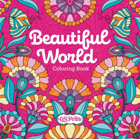 Beautiful World Coloring Book - Car Pintos [KSIĄŻKA]