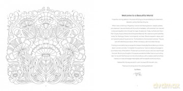Beautiful World Coloring Book - Car Pintos [KSIĄŻKA]