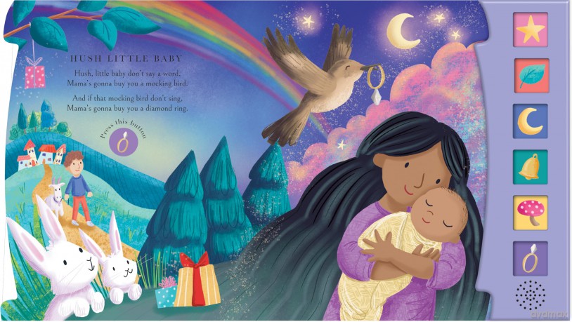 Bedtime Lullabies (Bedtime Lullabies Sound Book) - Julia Seal [KSIĄŻKA]
