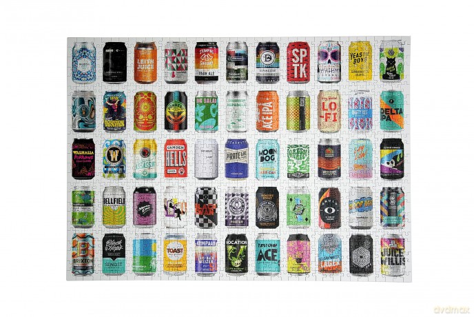 Beer 1000 Piece Jigsaw Puzzle for Adults | Premium 100% Recycled Board | 1000 Piece Beer Jigsaw Puzzle | Gifts for Beer Lovers | Gifts for Dad | Happily Jigsaw Puzzles [PUZZLE]