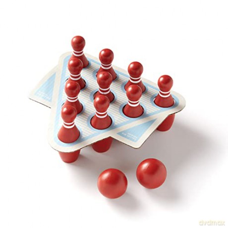 Beer Bowling Drinking Game Set - Brass Monkey [KSIĄŻKA]