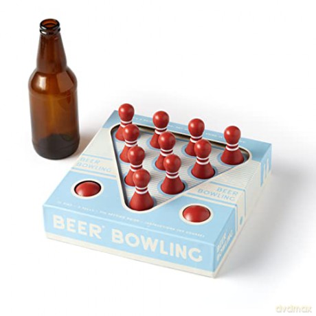 Beer Bowling Drinking Game Set - Brass Monkey [KSIĄŻKA]