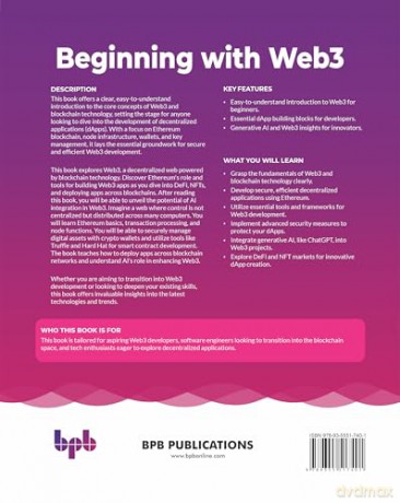 Beginning with Web3: An essential guide to building dApps in the new internet era (English Edition) - Ken Huang [KSIĄŻKA]