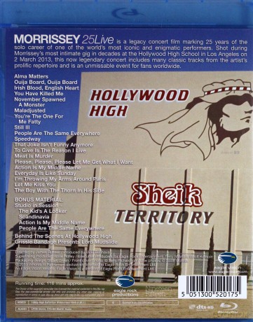 Morrissey: 25 Live [Blu-Ray]