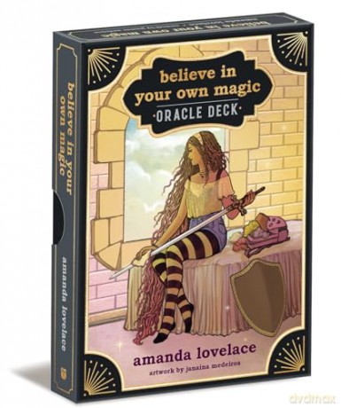 Believe in Your Own Magic: A 45-Card Oracle Deck and Guidebook - Amanda Lovelace [KSIĄŻKA]