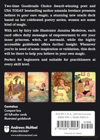 Believe in Your Own Magic: A 45-Card Oracle Deck and Guidebook - Amanda Lovelace [KSIĄŻKA]
