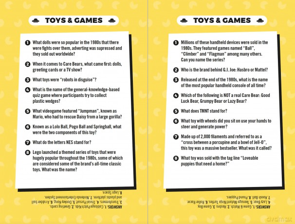 Best of the 80s: The Trivia Game: The Ultimate Trivia Challenge - Mark McCaighey [KSIĄŻKA]