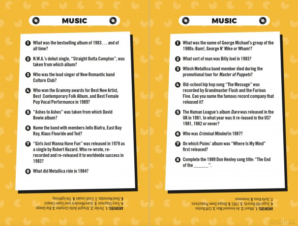 Best of the 80s: The Trivia Game: The Ultimate Trivia Challenge - Mark McCaighey [KSIĄŻKA]