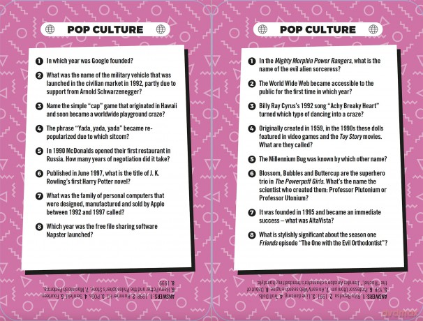 Best of the 90s: The Trivia Game: The Ultimate Trivia Challenge - Mark McCaighey [KSIĄŻKA]
