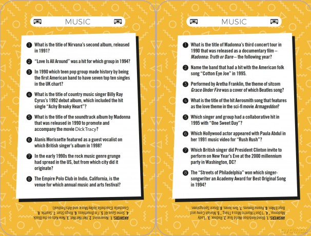 Best of the 90s: The Trivia Game: The Ultimate Trivia Challenge - Mark McCaighey [KSIĄŻKA]