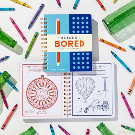 Beyond Bored: An Adult Activity Book - Brass Monkey [KSIĄŻKA]