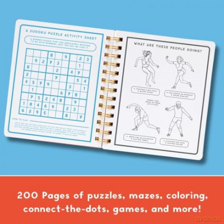 Beyond Bored: An Adult Activity Book - Brass Monkey [KSIĄŻKA]