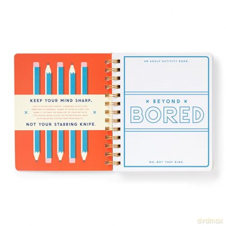 Beyond Bored: An Adult Activity Book - Brass Monkey [KSIĄŻKA]