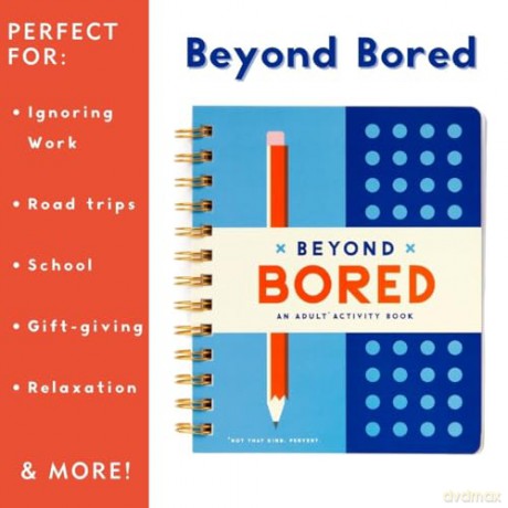 Beyond Bored: An Adult Activity Book - Brass Monkey [KSIĄŻKA]