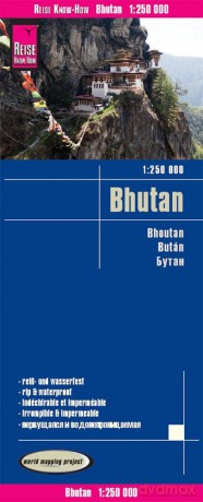 Bhutan GPS (Bhutan (1:250.000)) - Reise Know-How Verlag [KSIĄŻKA]