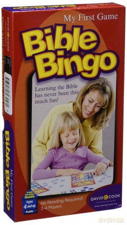 Bible Bingo Board Game (My First Game) - David C. Cook [KSIĄŻKA]