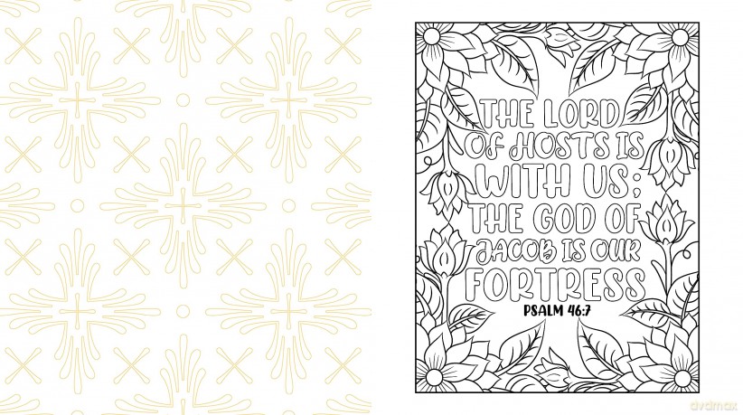 Bible Inspiration for Women Coloring Book: More Than 100 Pages to Color (Chartwell Coloring Books) - Editors of Chartwell Books [KSIĄŻKA]