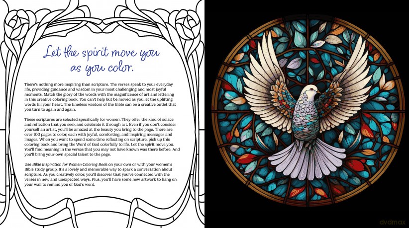 Bible Inspiration for Women Coloring Book: More Than 100 Pages to Color (Chartwell Coloring Books) - Editors of Chartwell Books [KSIĄŻKA]