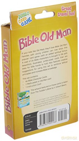 Bible Old Man (Jumbo Card Games) - David C Cook [KSIĄŻKA]