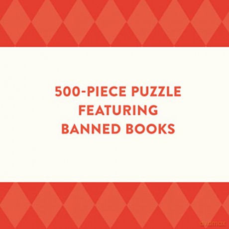 Bibliophile Banned Books 500-Piece Puzzle - Jane Mount [PUZZLE]