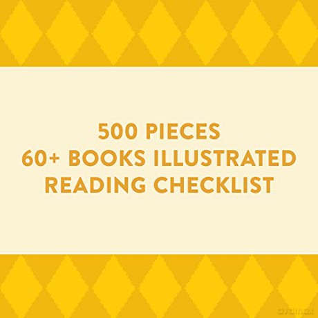 Bibliophile Diverse Spines 500-Piece Puzzle - Jamise Harper [PUZZLE]