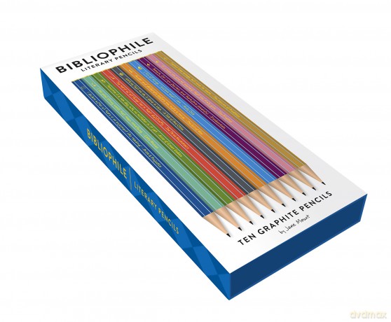 Bibliophile Literary Pencils - Jane Mount [KSIĄŻKA]