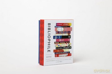 Bibliophile Notes: 20 Different Notecards & Envelopes - Chronicle Books [KALENDARZ]