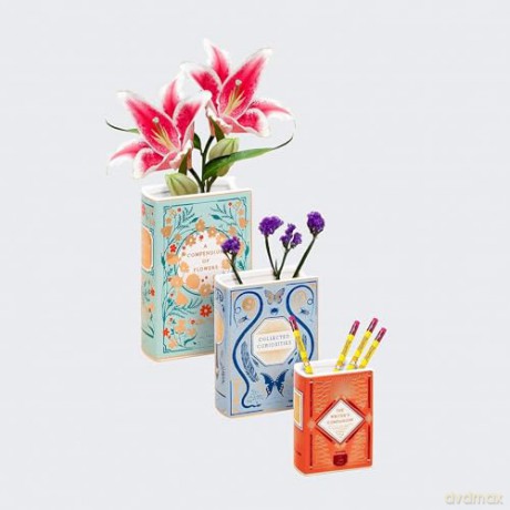 Bibliophile Vase: A Compendium of Flowers - Jane Mount [KALENDARZ]