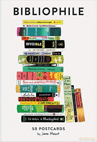 Bibliophile: 50 Postcards - Jane Mount [KSIĄŻKA]