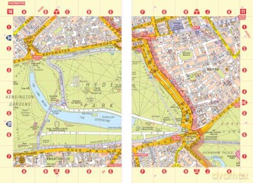 Big London A-Z Street Atlas - A-Z Maps [KSIĄŻKA]