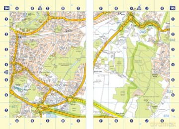 Big London A-Z Street Atlas - A-Z Maps [KSIĄŻKA]