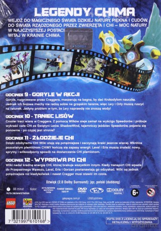 LEGO Chima część 3 (odc. 9-12) [DVD]