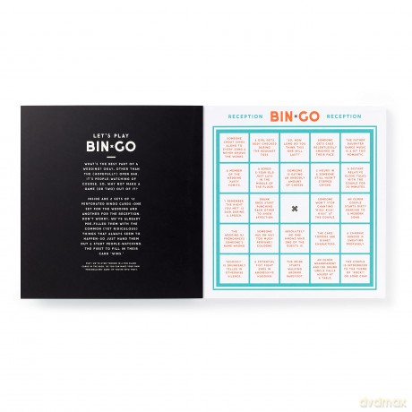 Bin-go Endure a Wedding Bingo Book - Brass Monkey [KSIĄŻKA]